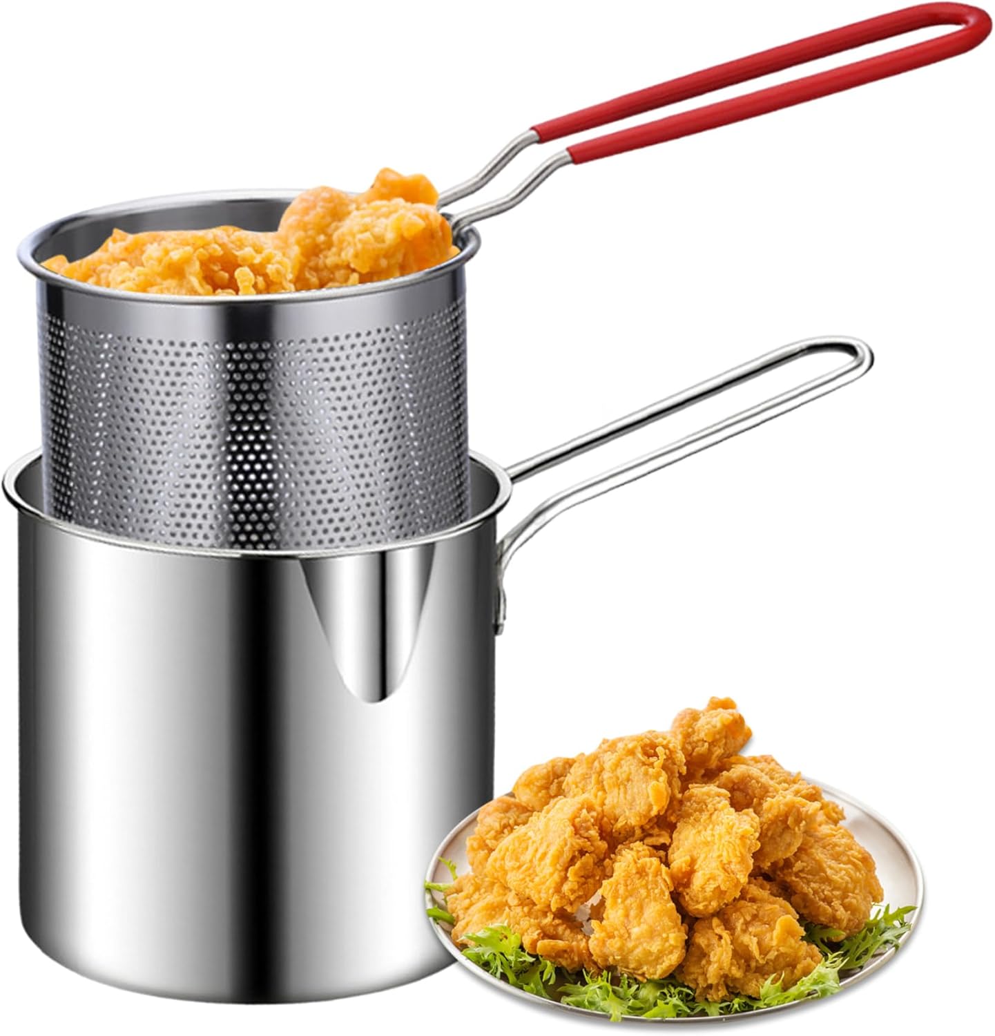 Steel Fryer Pot