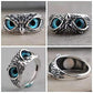 Auspicious Owl Ring