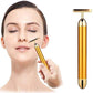 24K Gold Energy Beauty Bar Electric Facial Massage Roller