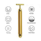 24K Gold Energy Beauty Bar Electric Facial Massage Roller