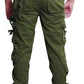 Cotton Solid Slim Fit mens Cargo