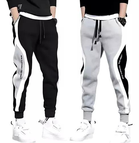 Men's Premium Fleeced Trackpant (Combo of 2)