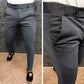 Popcorn Fabric Ankle Length Trouser For Men's