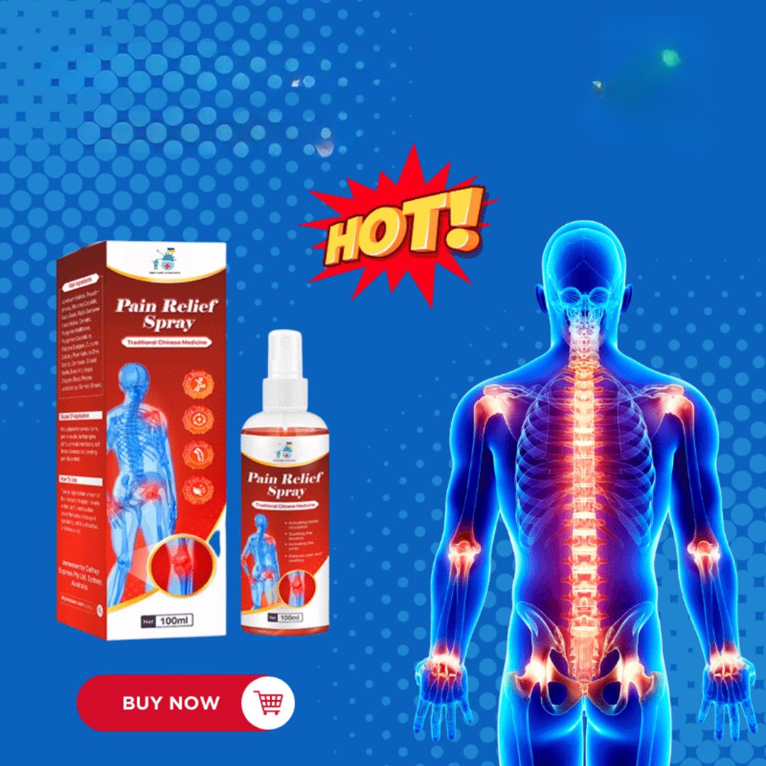 Herbal Pain Relief Spray (Buy 1 Get 1 Free)