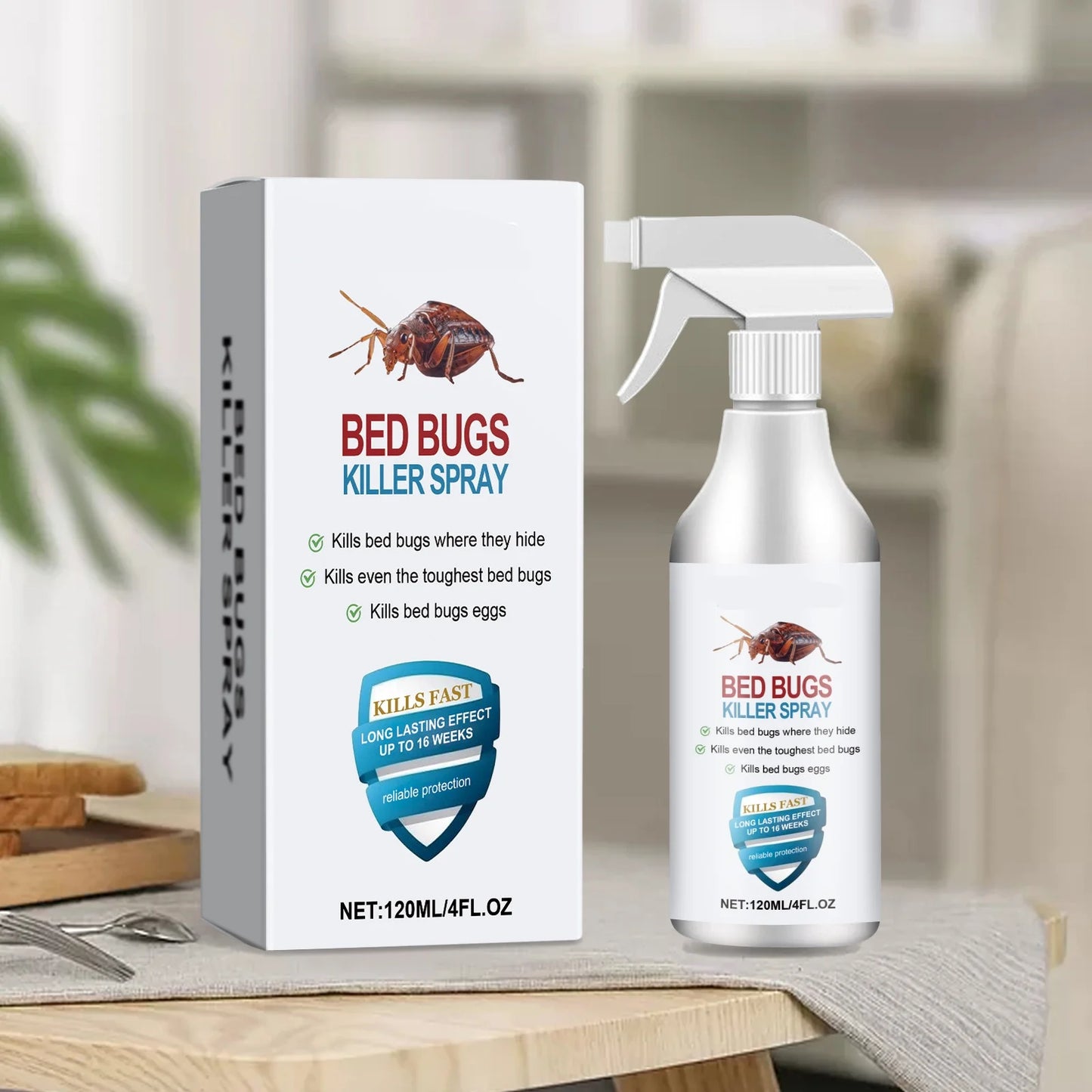 Bedbug killer spray