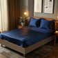 Satin Bedsheet With 2 Pillow Covers